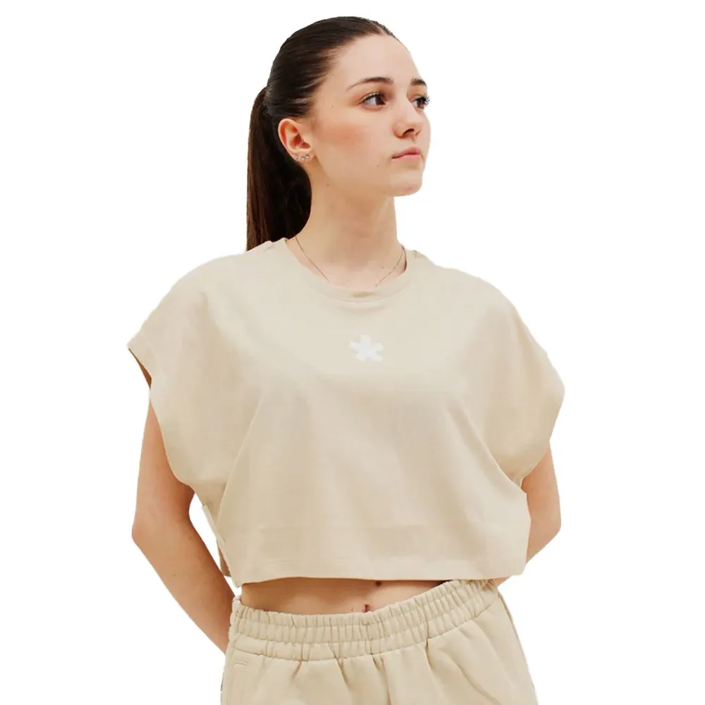 Comme Des Fuckdown Women's Beige Cotton Tops & T-Shirt