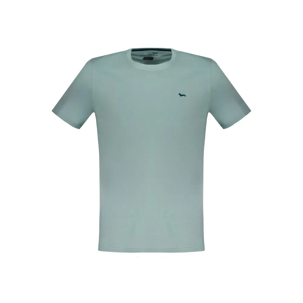 Harmont & Blaine Men's Green Cotton T-Shirt