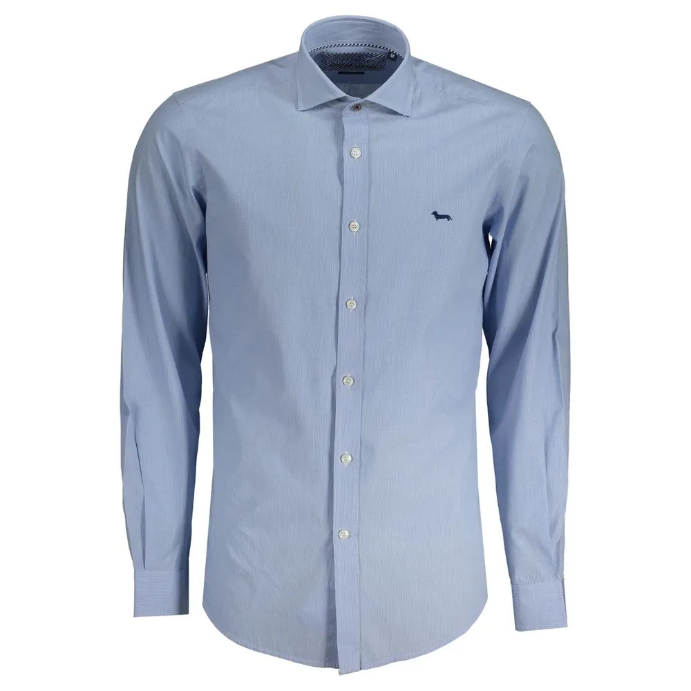 Harmont & Blaine Men's Light Blue Cotton Shirt