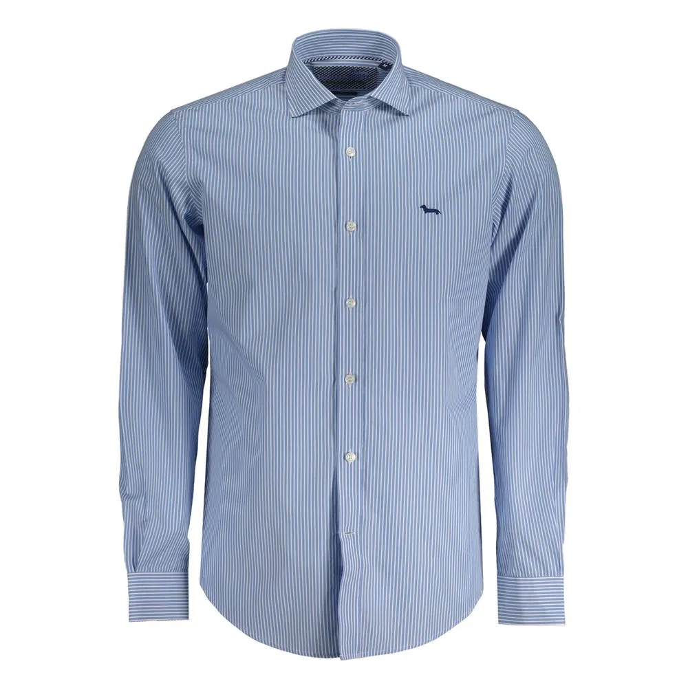 Harmont & Blaine Men's Light Blue Cotton Shirt