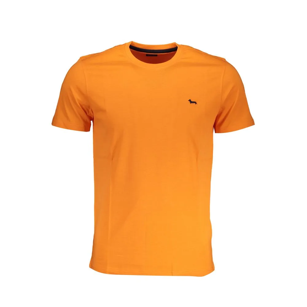 Harmont & Blaine Men's Orange Cotton T-Shirt