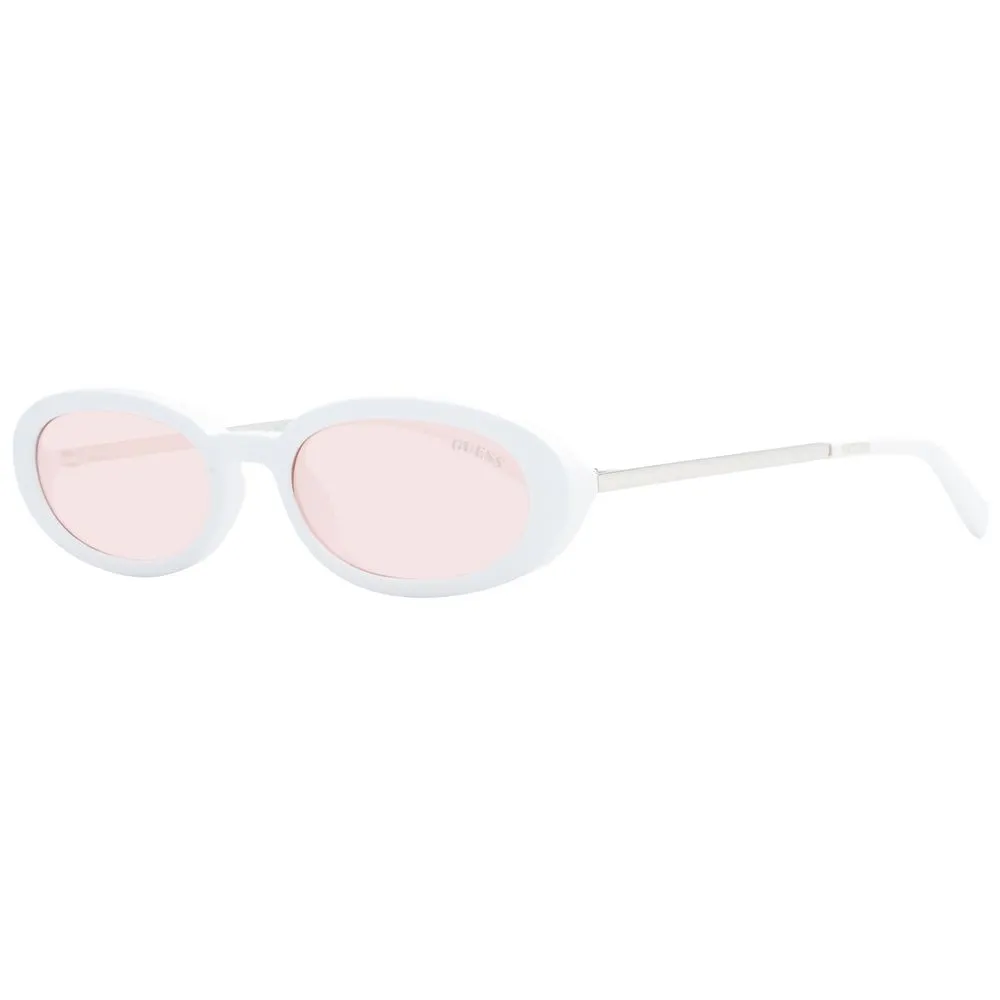 Guess Unisex White Unisex Sunglasses