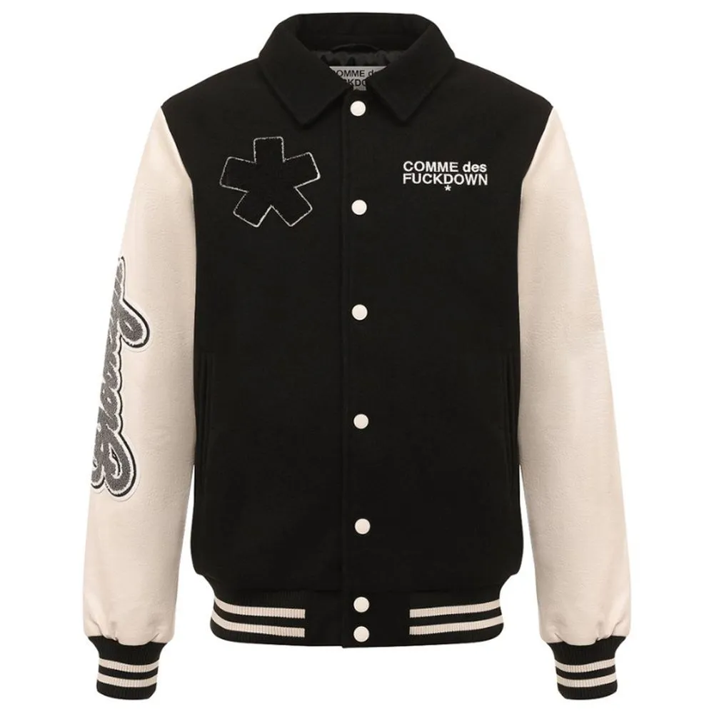 Comme Des Fuckdown Men's Black Polyester Jacket