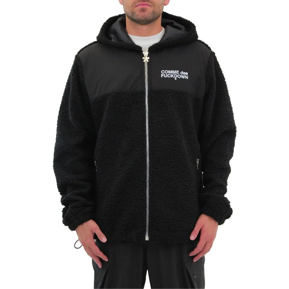 Comme Des Fuckdown Men's Black Polyester Jacket