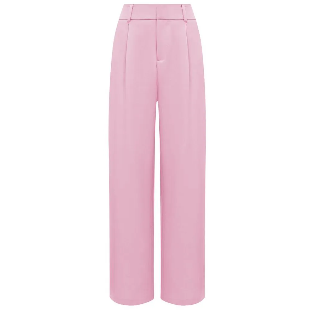 Hinnominate Women's Pink Polyester Jeans & Pant