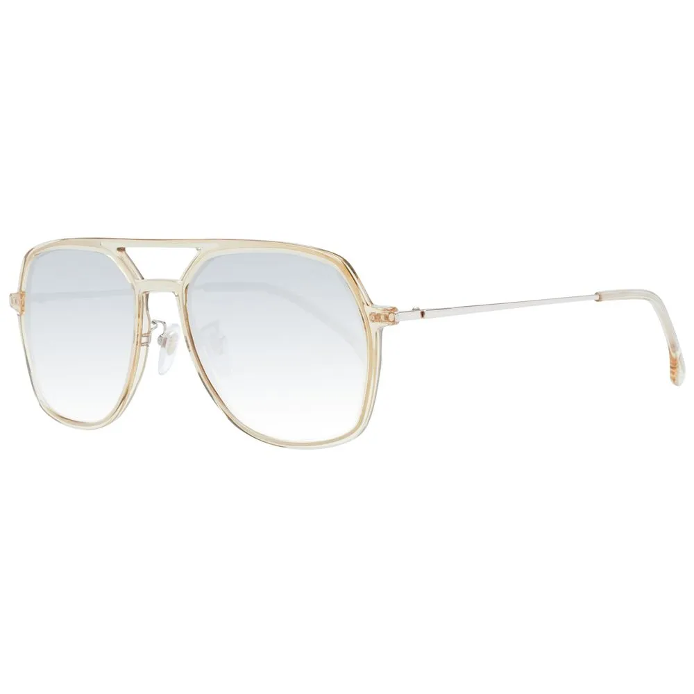 Lozza Unisex Beige Unisex Sunglasses