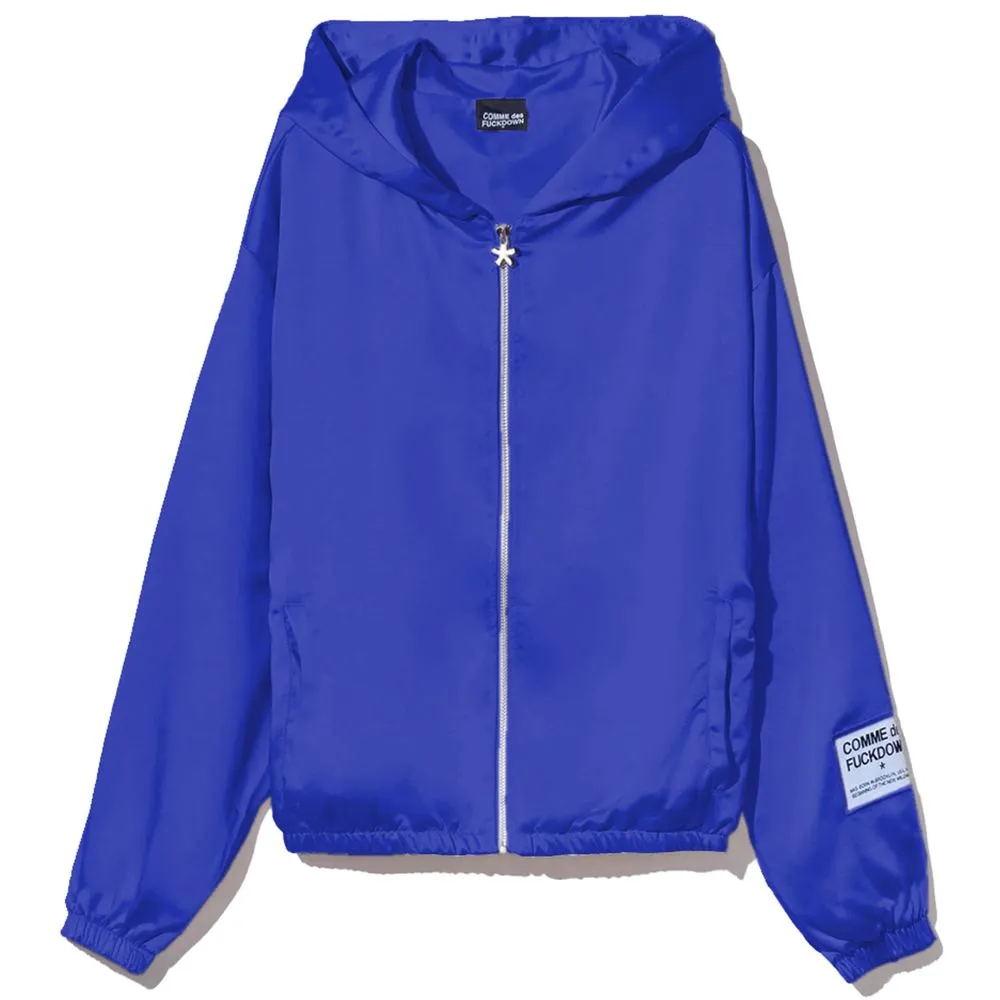 Comme Des Fuckdown Women's Blue Polyester Sweater