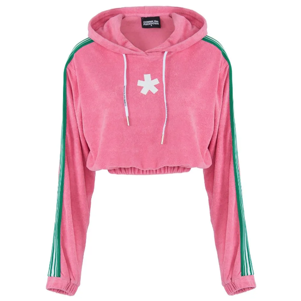 Comme Des Fuckdown Women's Pink Cotton Sweater