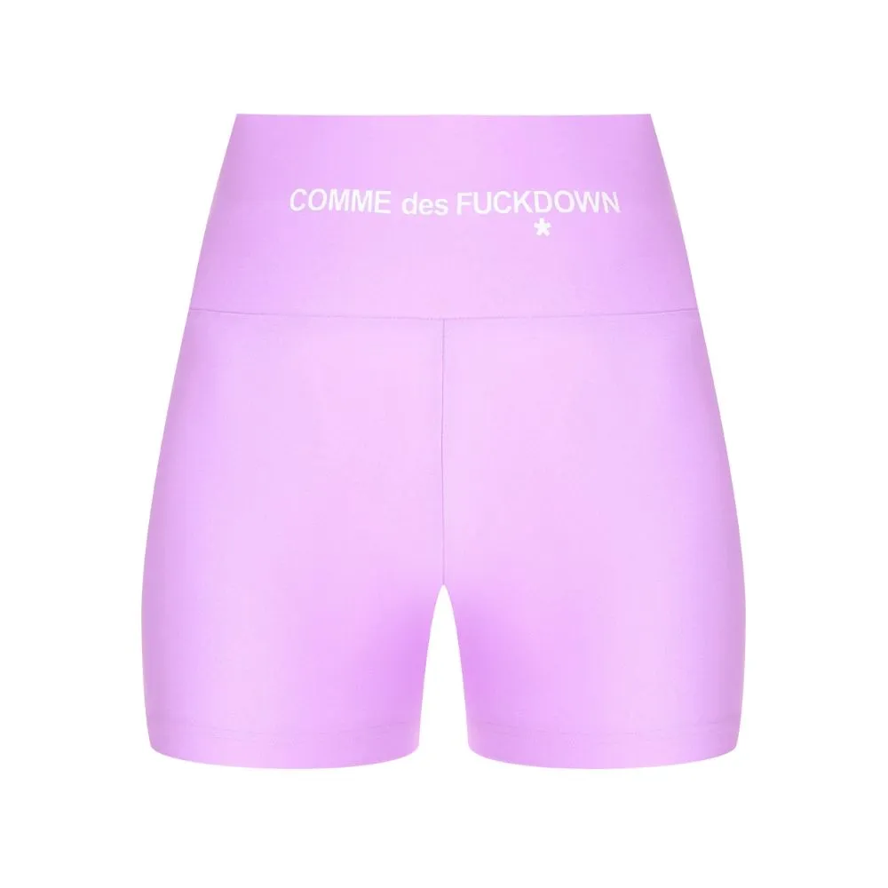 Comme Des Fuckdown Women's Purple Polyester Short