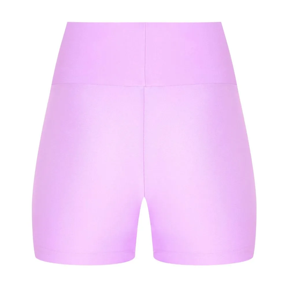 Comme Des Fuckdown Women's Purple Polyester Short