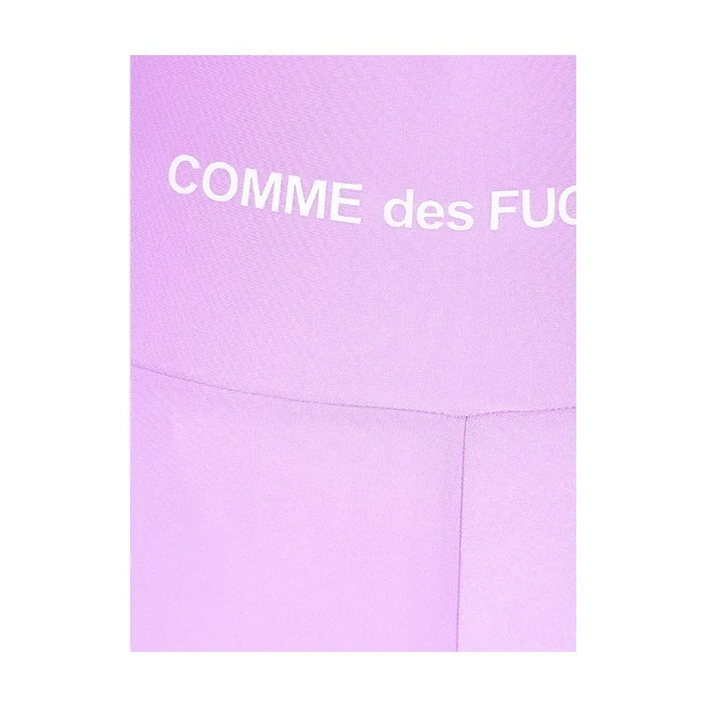 Comme Des Fuckdown Women's Purple Polyester Short