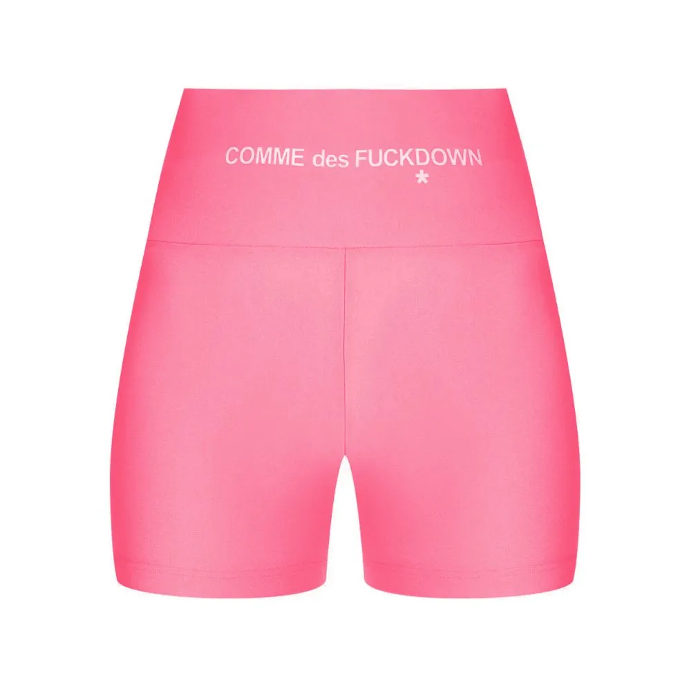 Comme Des Fuckdown Women's Pink Polyester Short