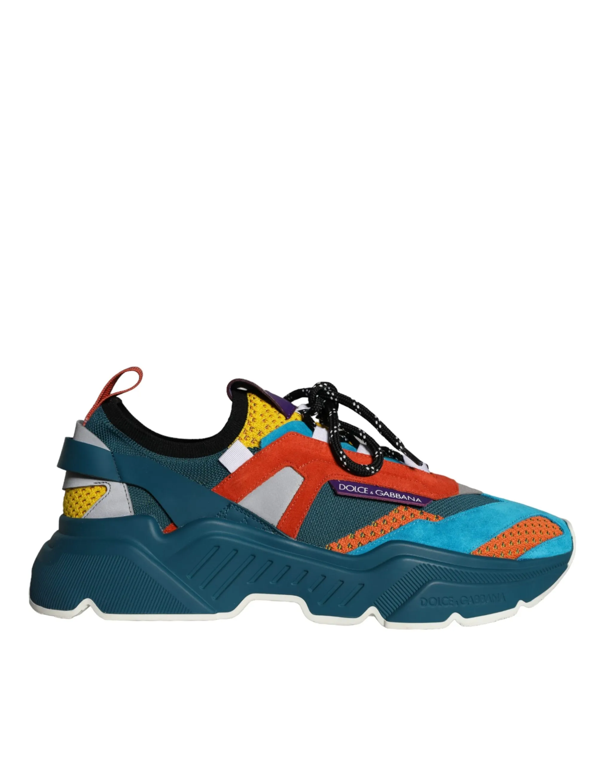 Dolce & Gabbana Men's Multicolor Daymaster Low Top Sneakers Shoes