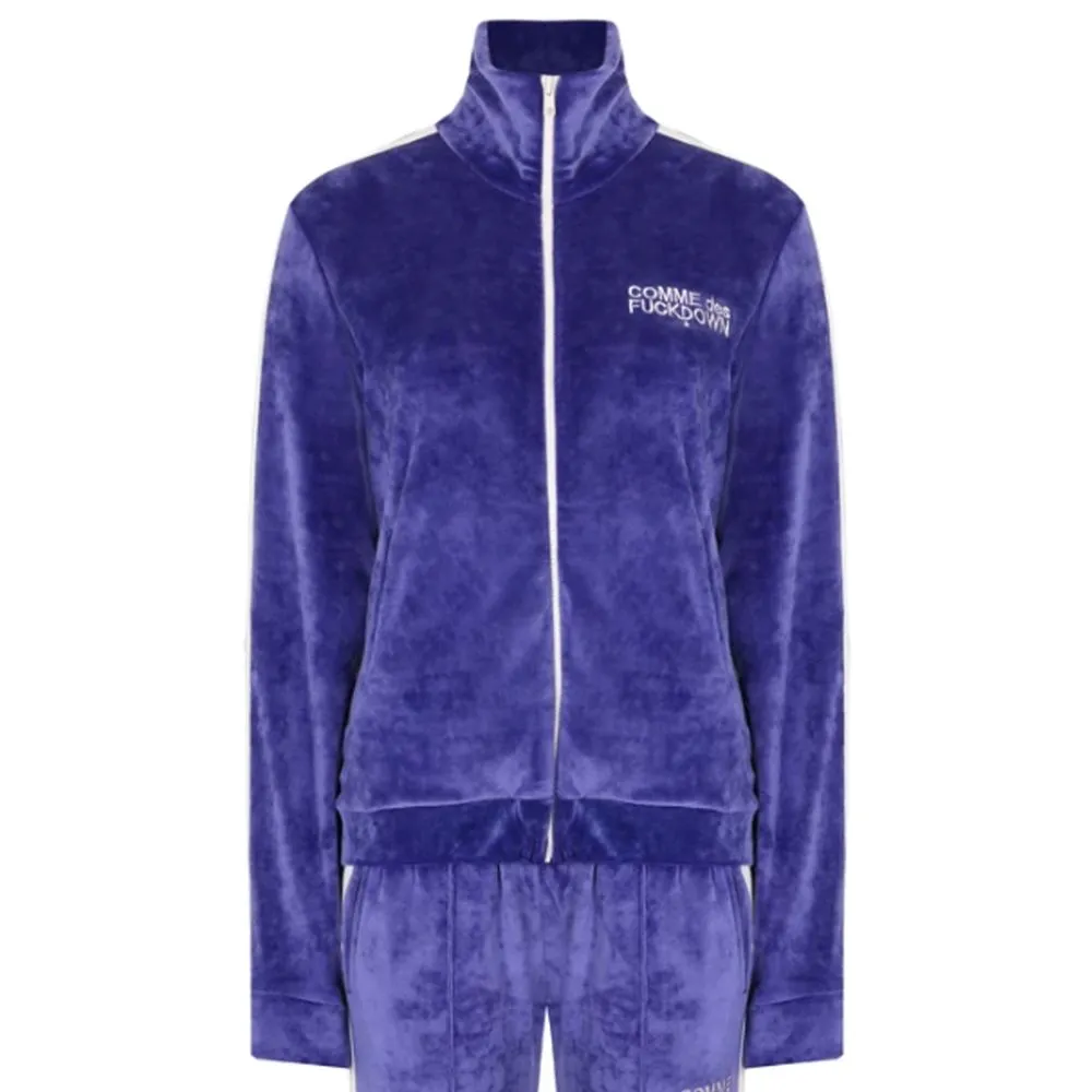 Comme Des Fuckdown Women's Purple Polyester Sweater