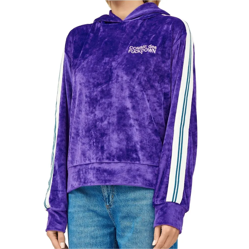 Comme Des Fuckdown Women's Purple Polyester Sweater