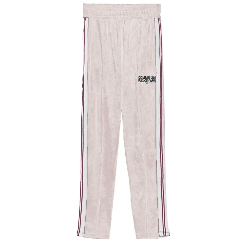 Comme Des Fuckdown Women's Beige Polyester Jeans & Pant