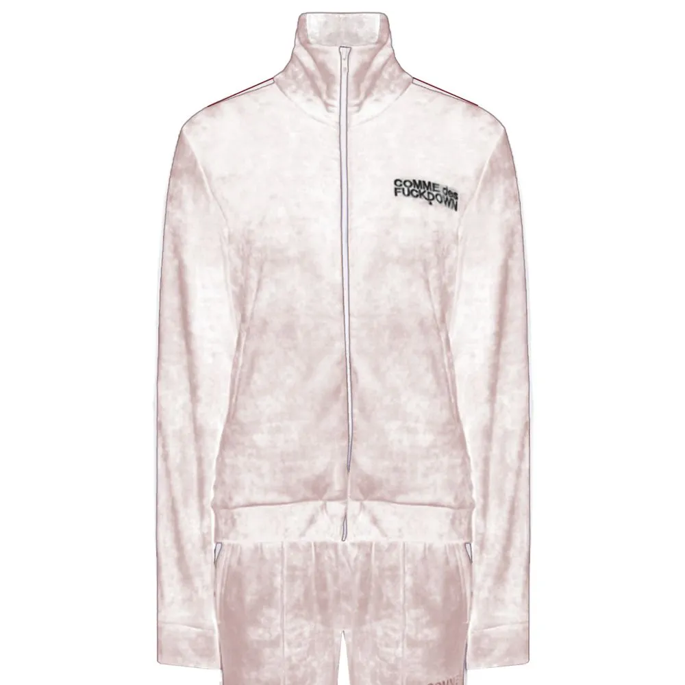 Comme Des Fuckdown Women's Beige Polyester Sweater