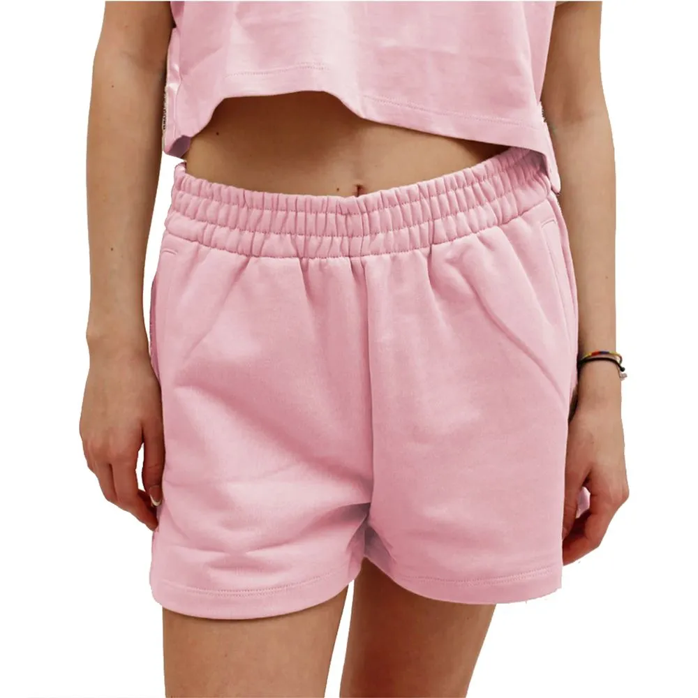 Comme Des Fuckdown Women's Pink Cotton Short