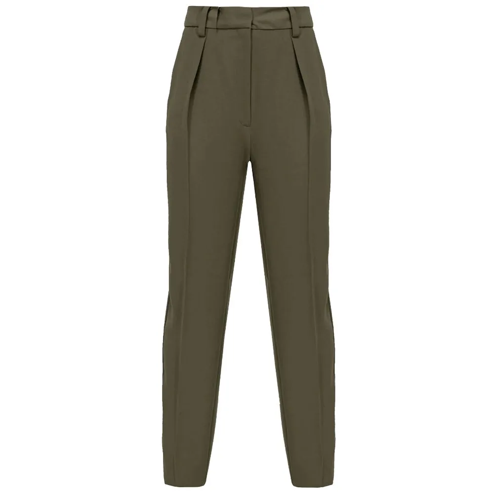 PINKO Women's Green Polyester Jeans & Pant