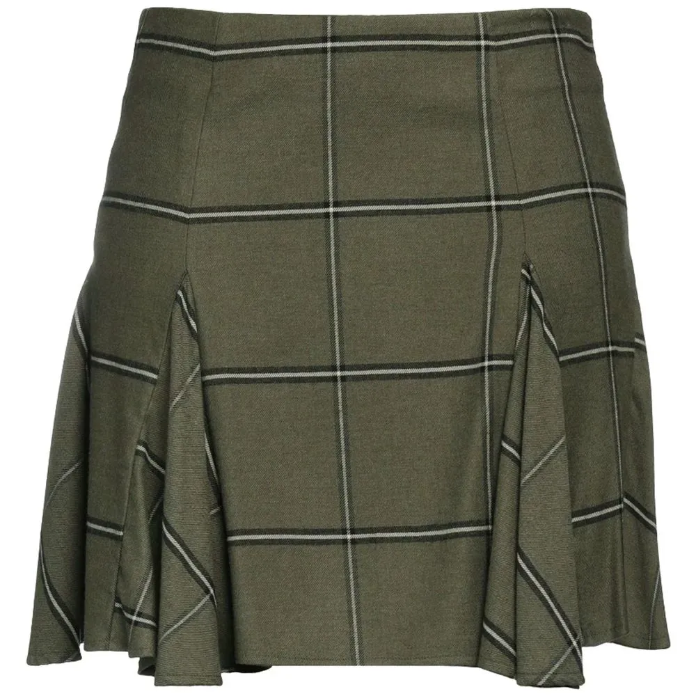 PINKO Women's Green Viscose Skirt