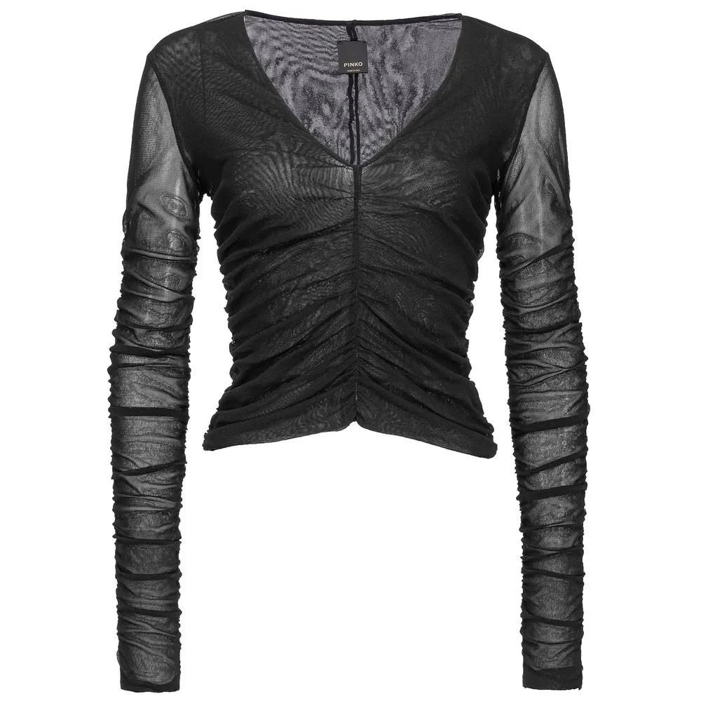 PINKO Women's Black Polyester Sweater