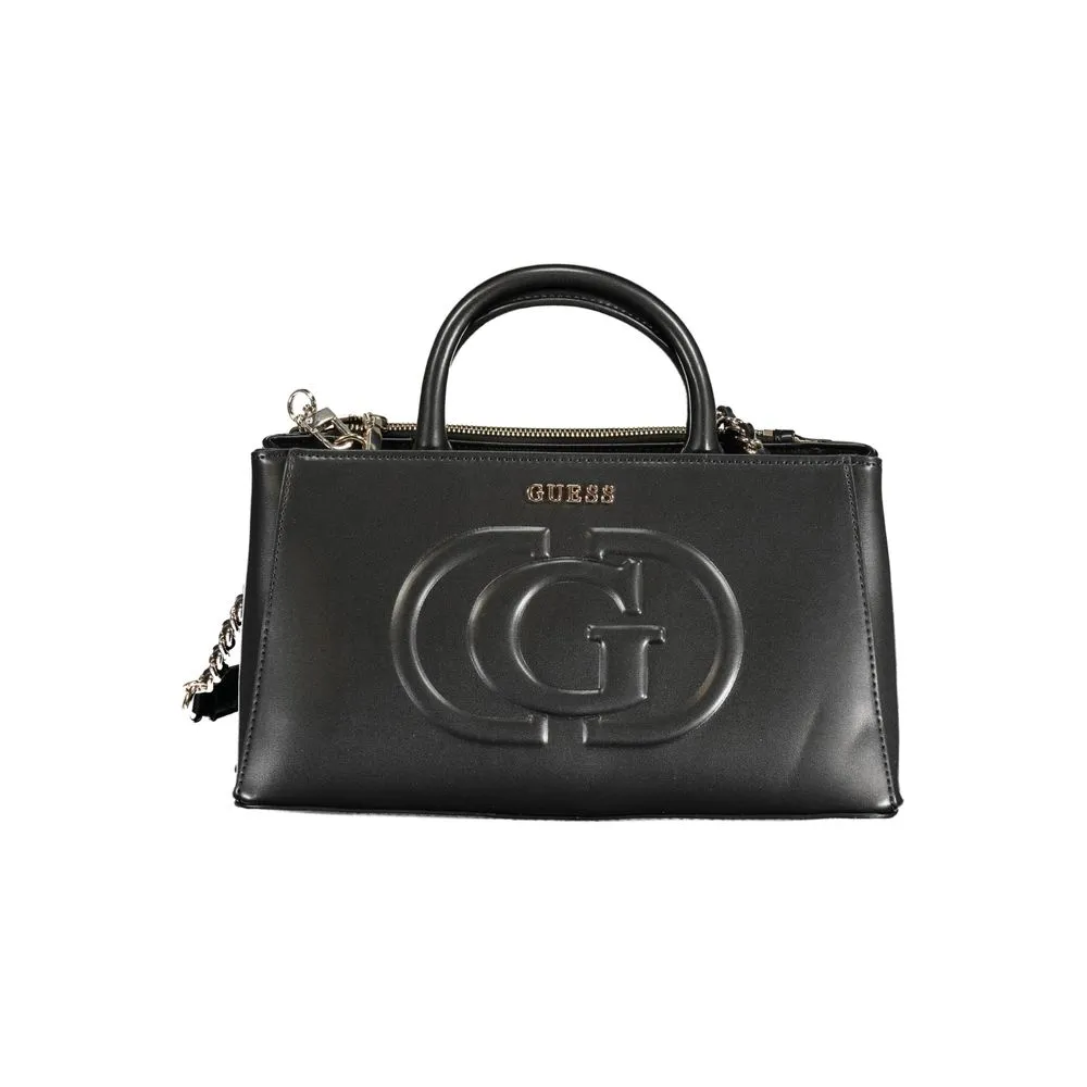 Guess Jeans Women's Black Polyethylene Handbag
