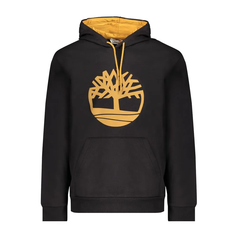 Timberland Men's Black Cotton Sweater