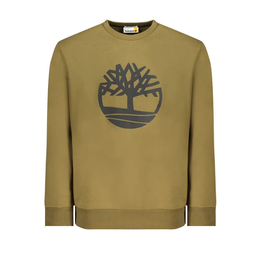 Timberland Men's Green Cotton Sweater