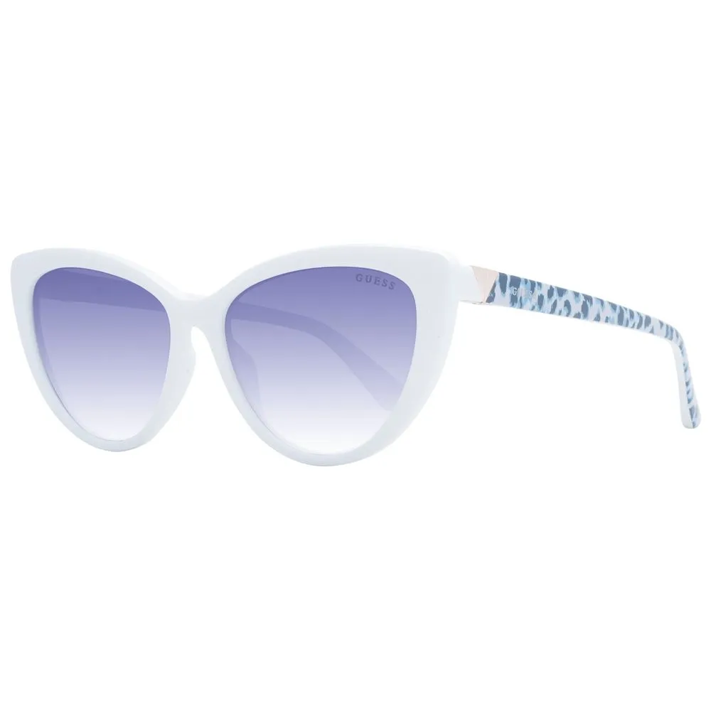 Guess Unisex White Unisex Sunglasses