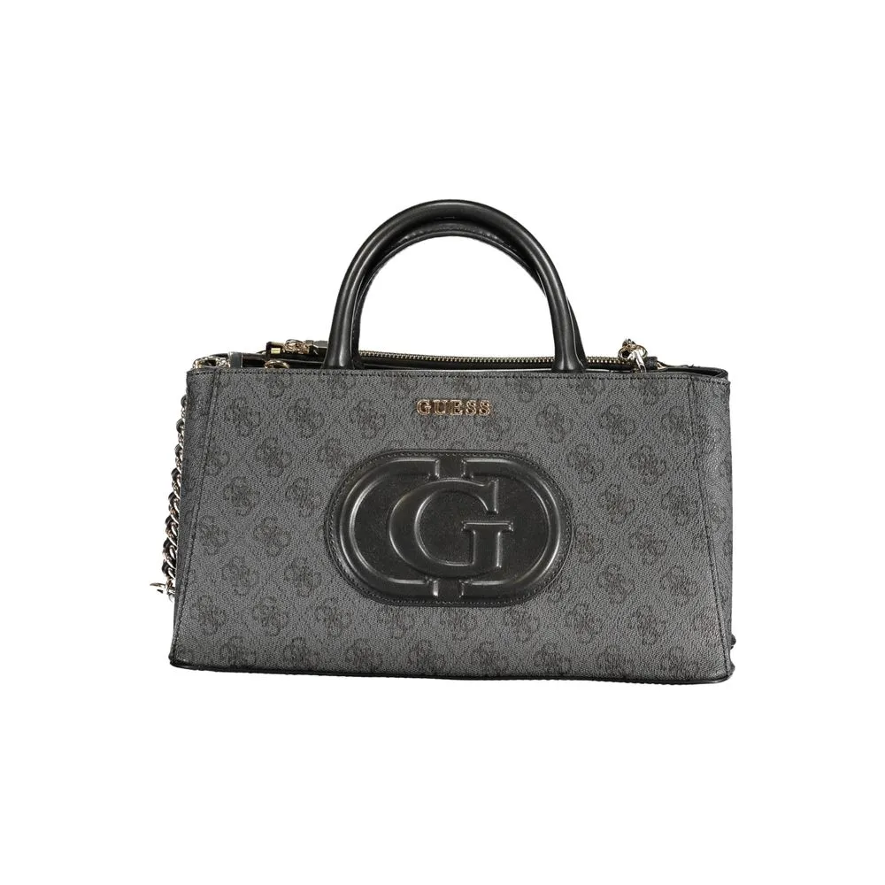 Guess Jeans Women's Gray Polyethylene Handbag
