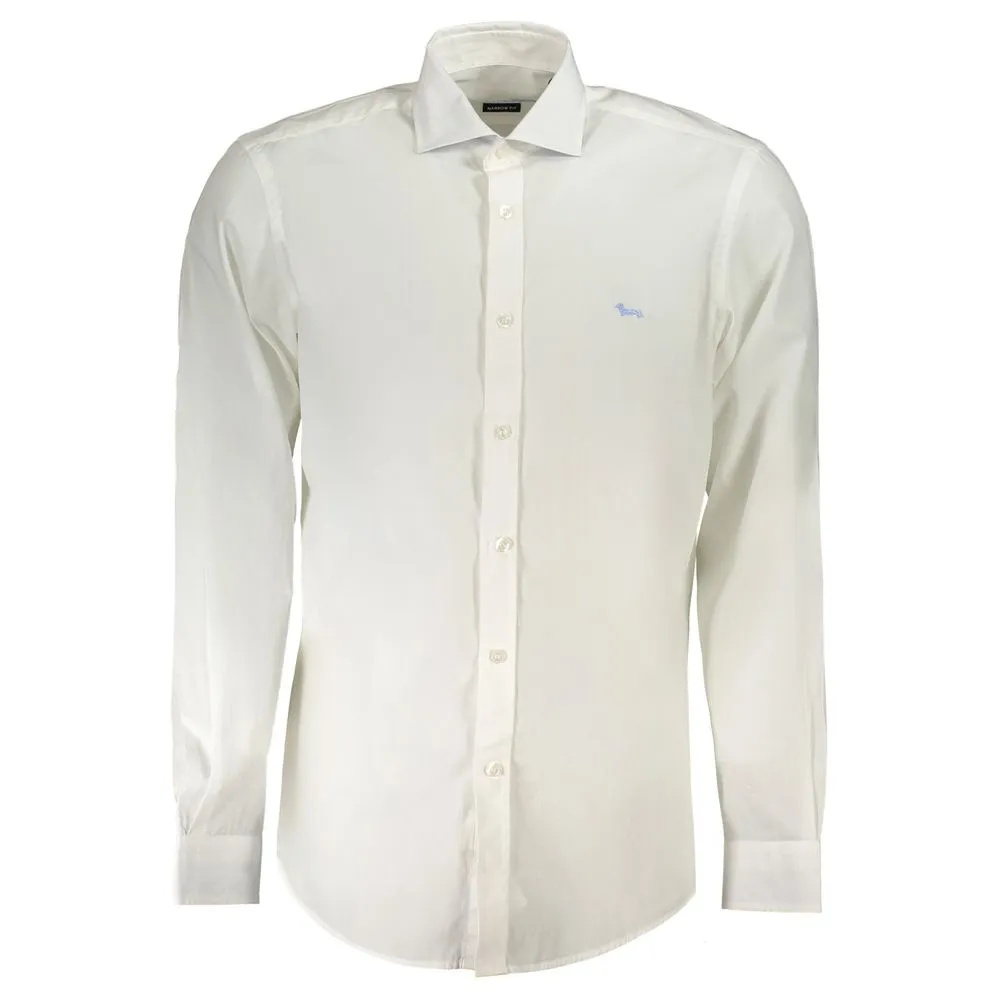 Harmont & Blaine Men's White Cotton Shirt