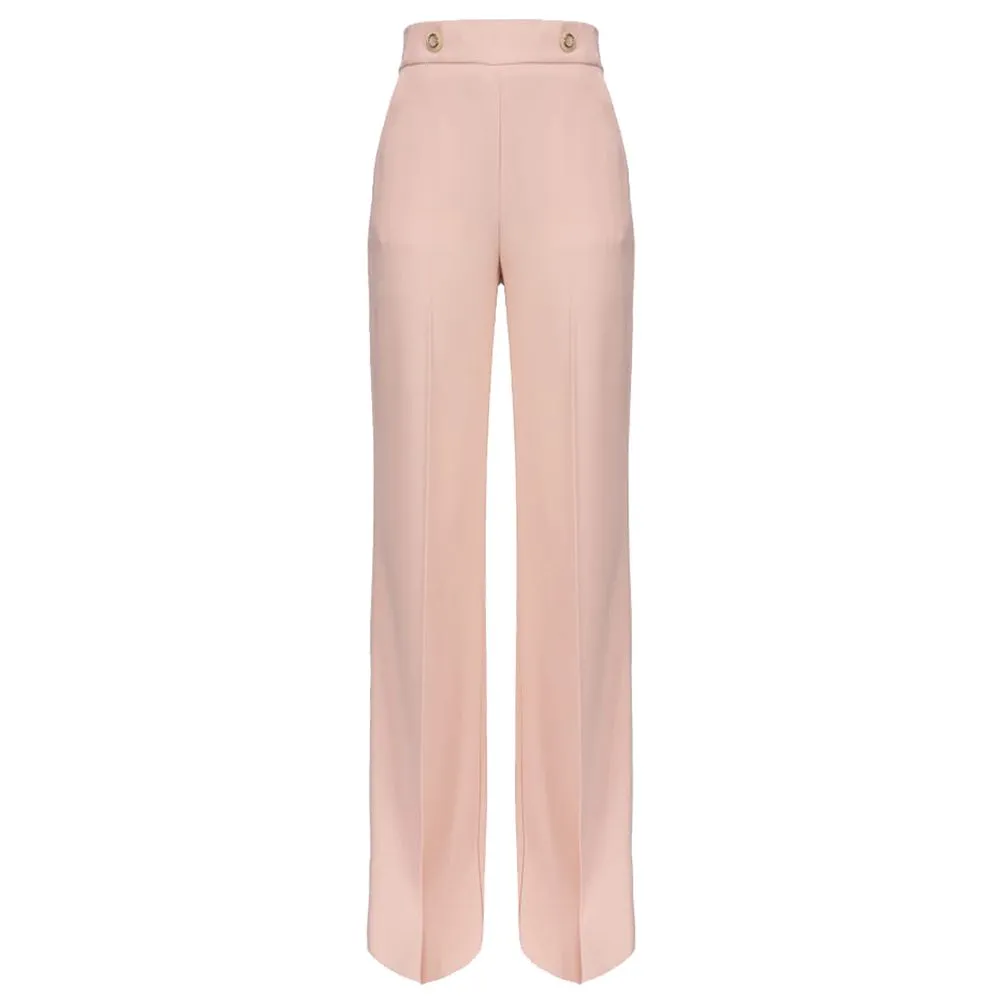 PINKO Pink Polyester Women Pants