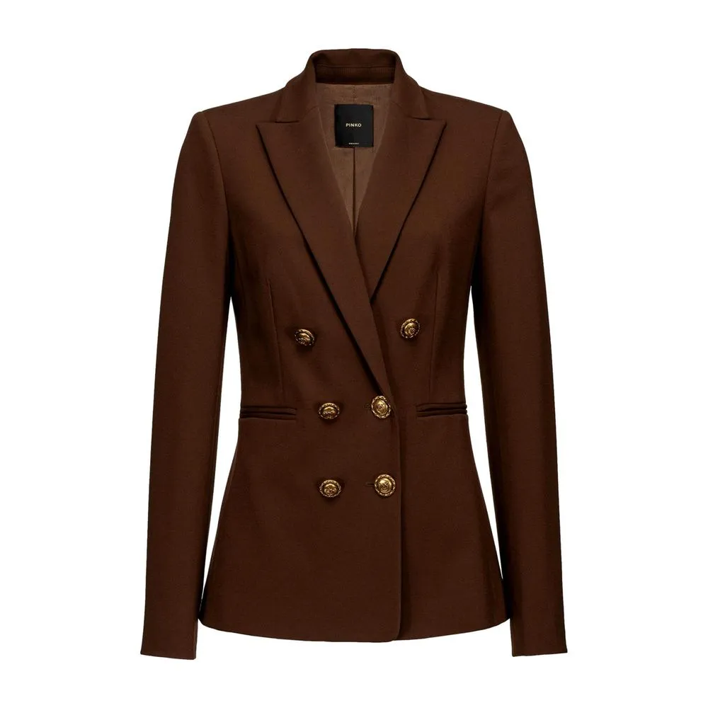 PINKO Women's Brown Viscose Suits & Blazer
