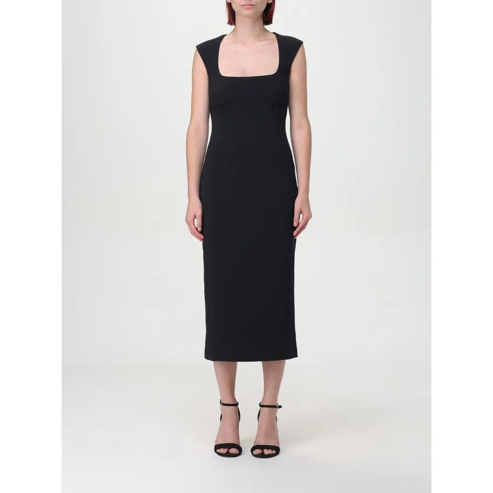 PINKO Women's Black Viscose Dress