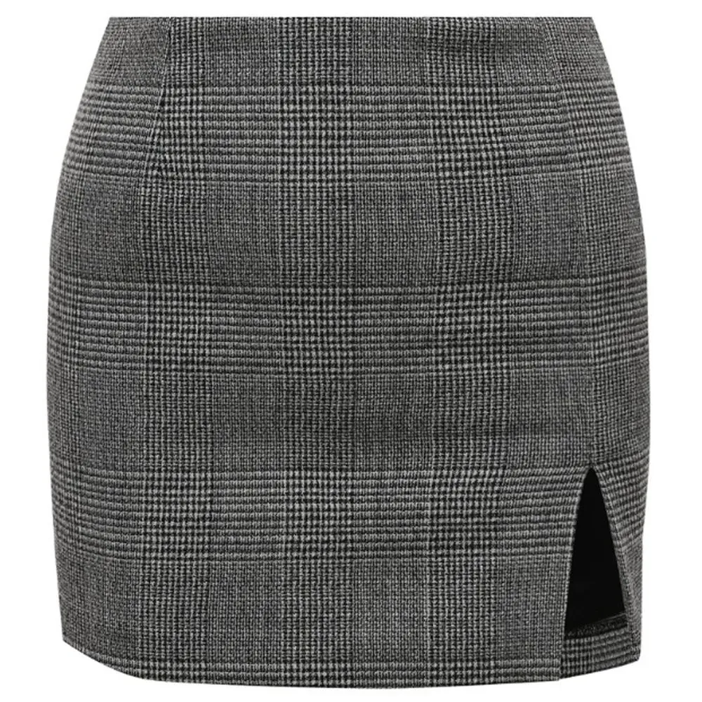 PINKO Women's Black Wool Skirt