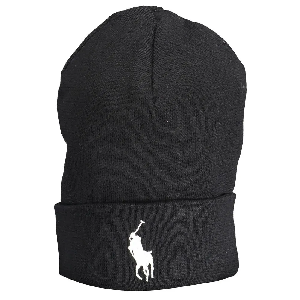 Ralph Lauren Men's Black Cotton Hats & Cap