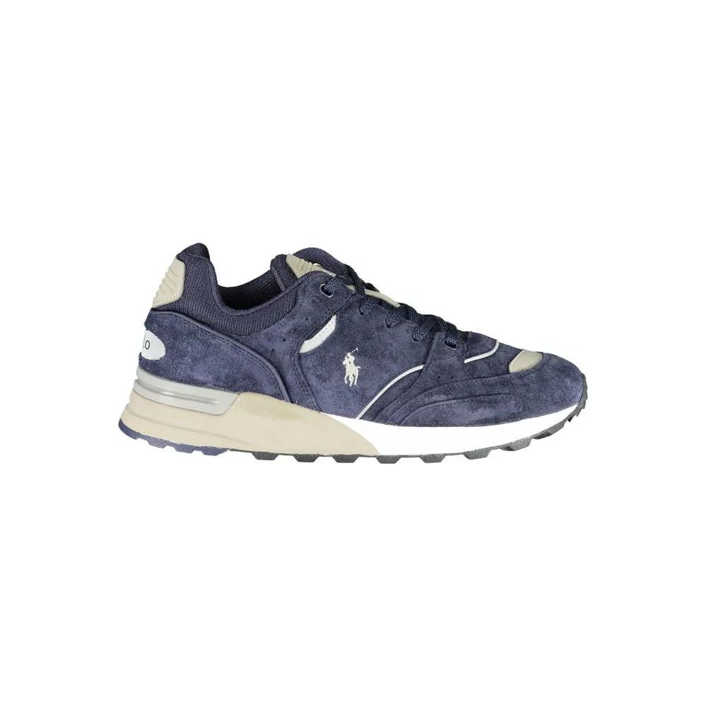 Ralph Lauren Men's Blue Polyester Sneaker