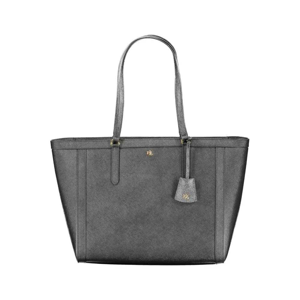 Ralph Lauren Women's Black Leather Handbag