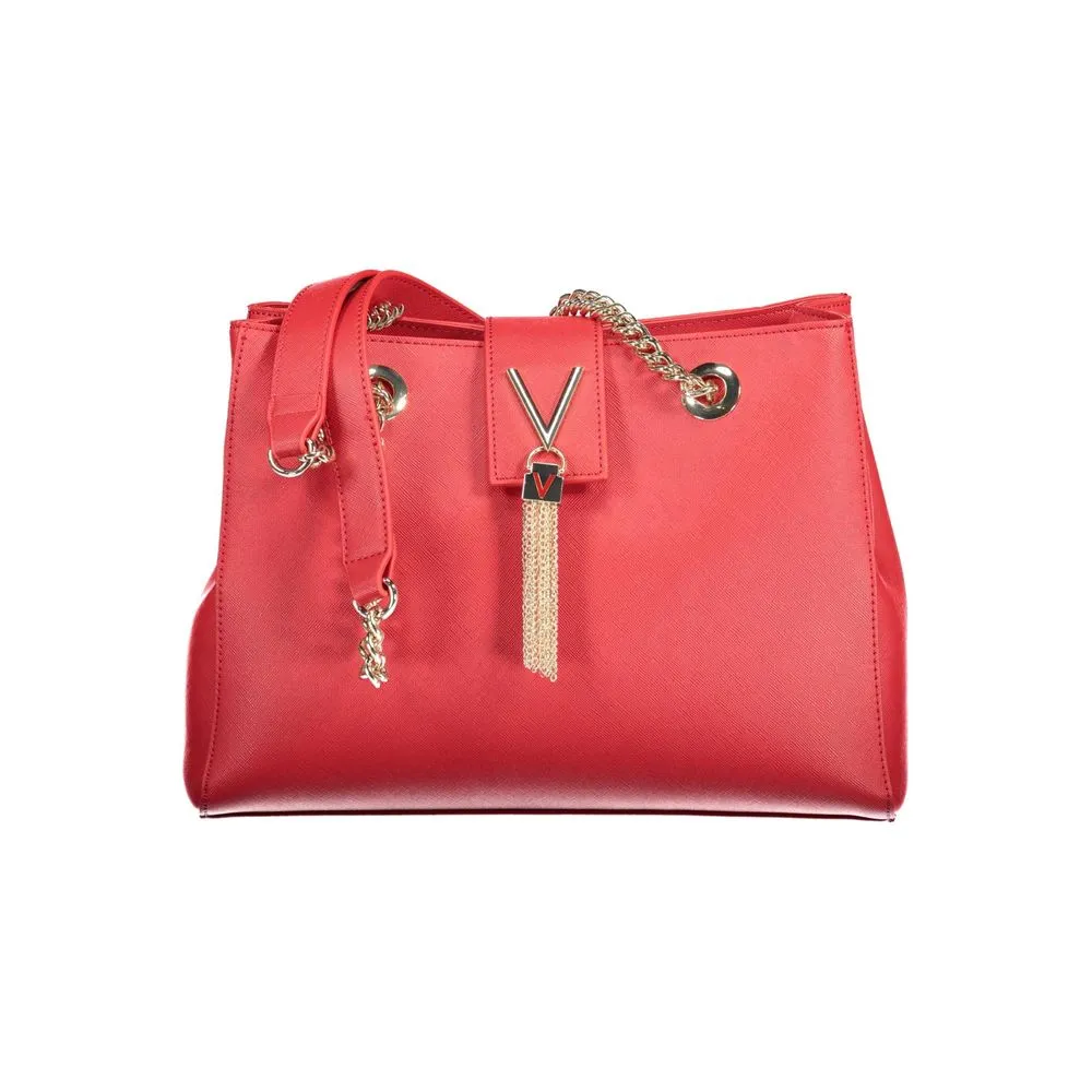Valentino Bags Women's Red Polyethylene Handbag
