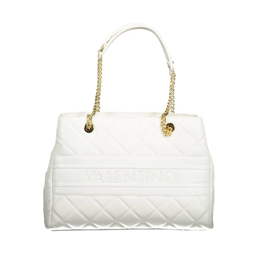 Valentino Bags Women's White Polyethylene Handbag