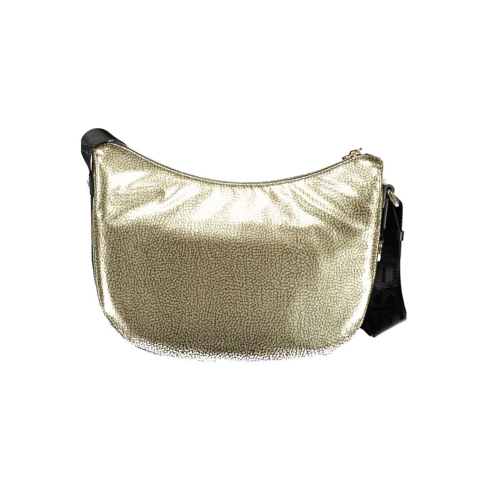 Borbonese Women's Gold Polyester Handbag