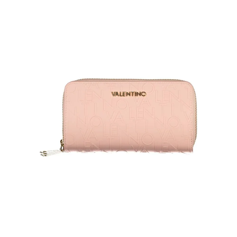 Valentino Bags Women's Pink Polyethylene Wallet