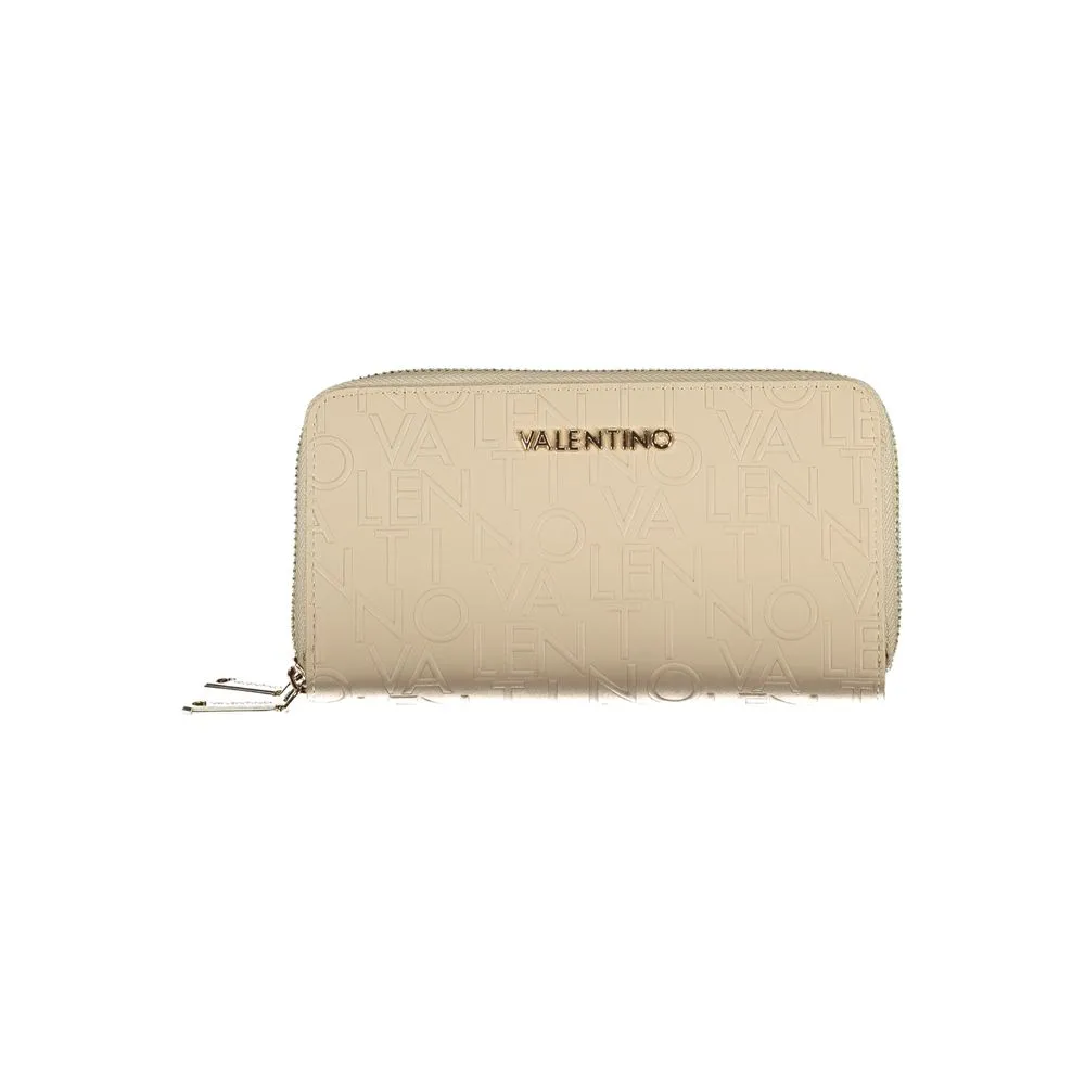 Valentino Bags Women's Beige Polyethylene Wallet