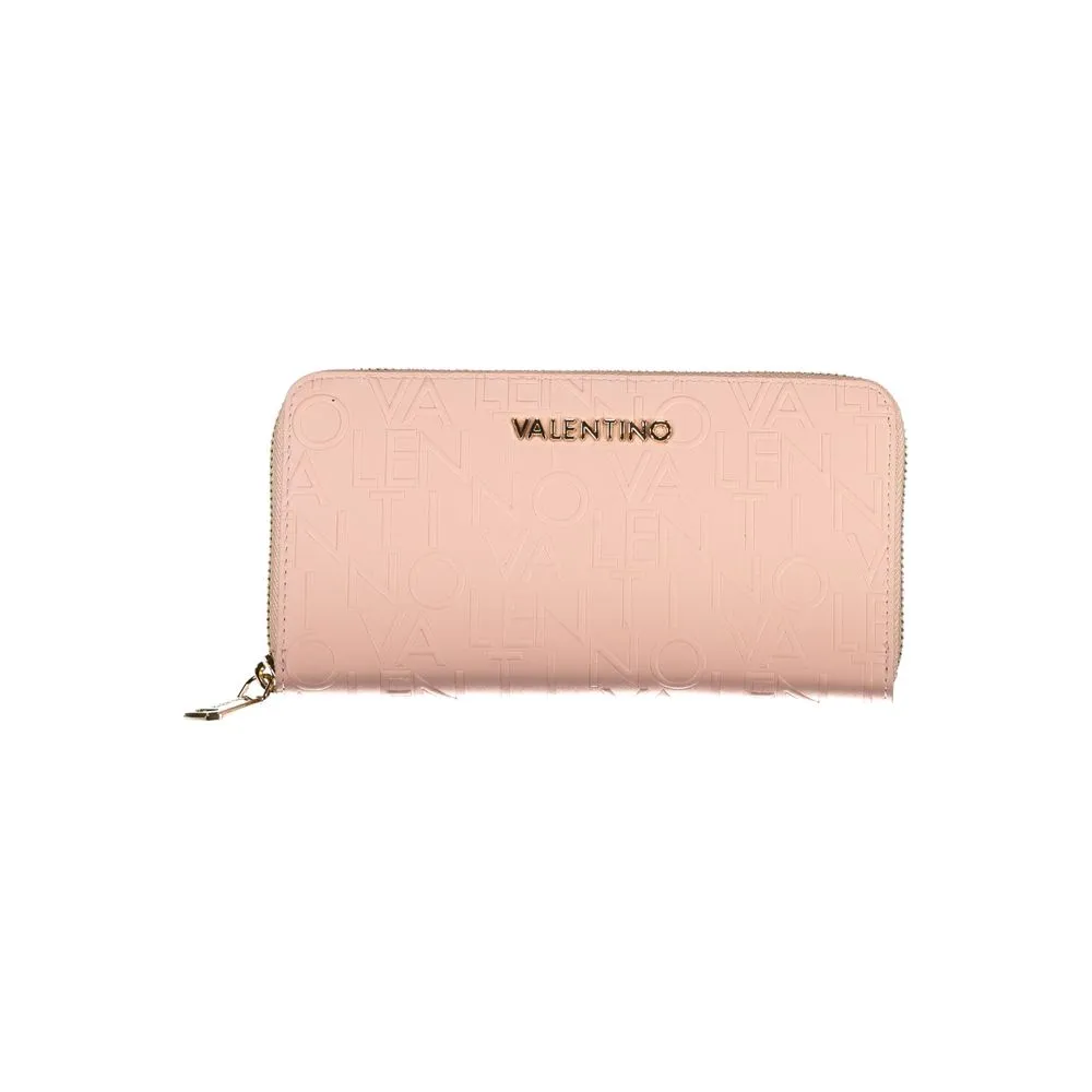 Valentino Bags Women's Pink Polyethylene Wallet