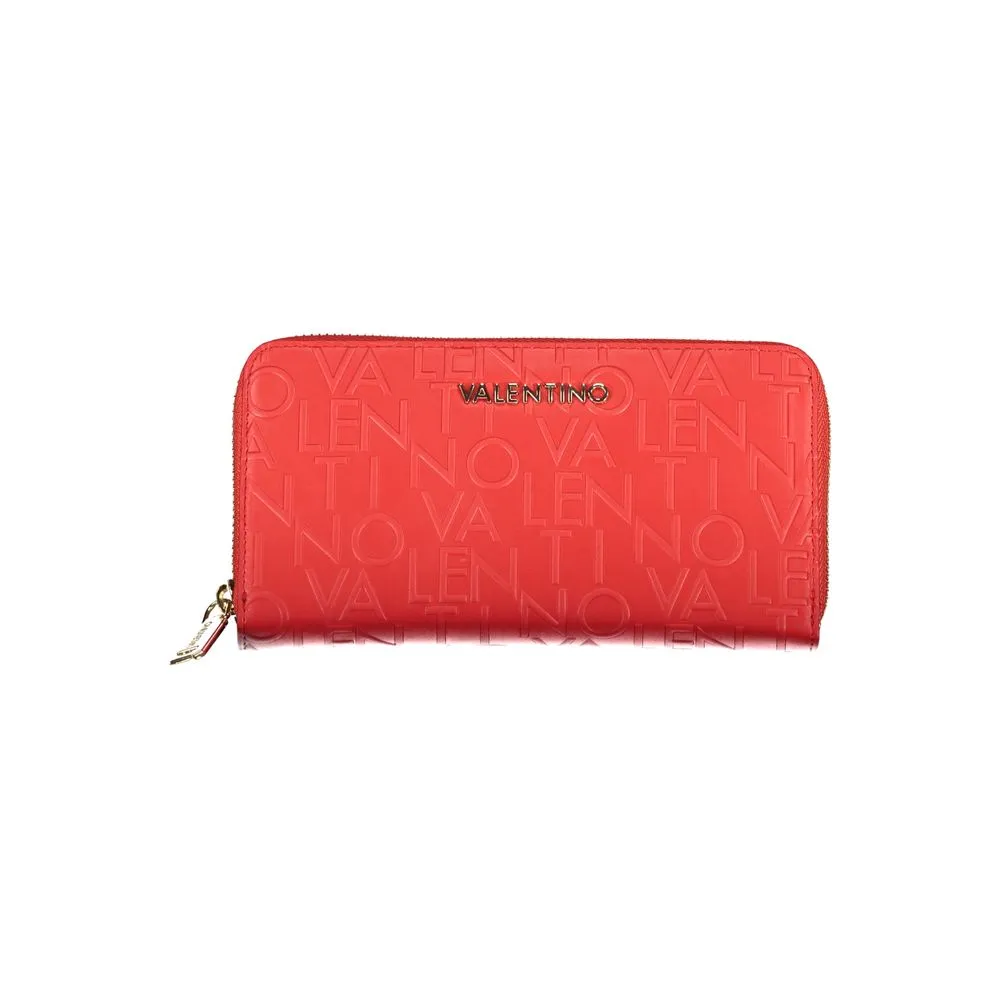 Valentino Bags Women's Red Polyethylene Wallet