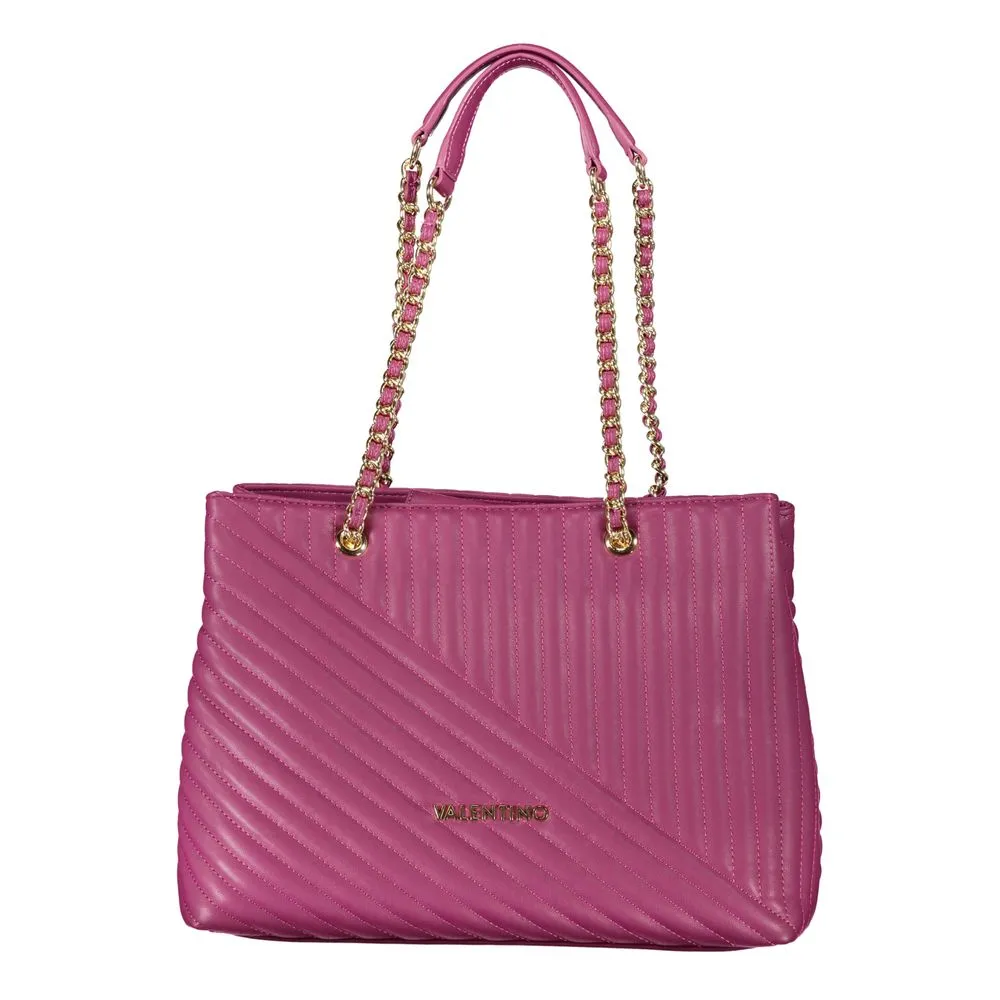 Valentino Bags Women's Purple Polyethylene Handbag