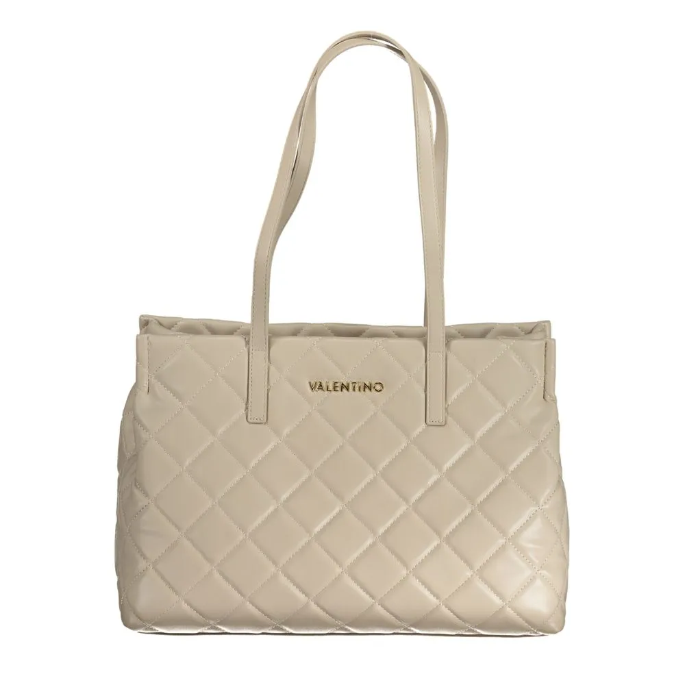 Valentino Bags Women's Beige Polyethylene Handbag