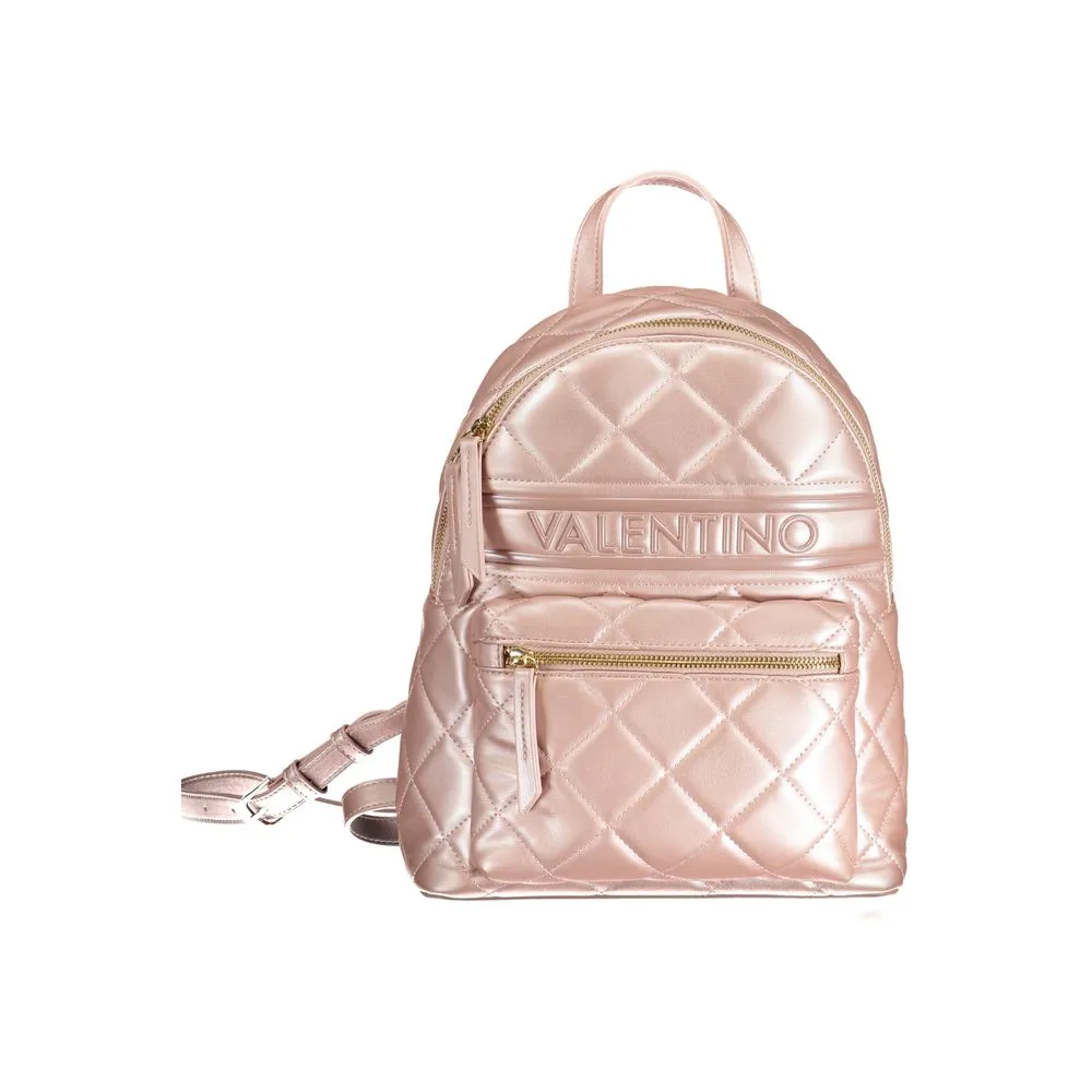 Valentino Bags Women's Pink Polyethylene Backpack
