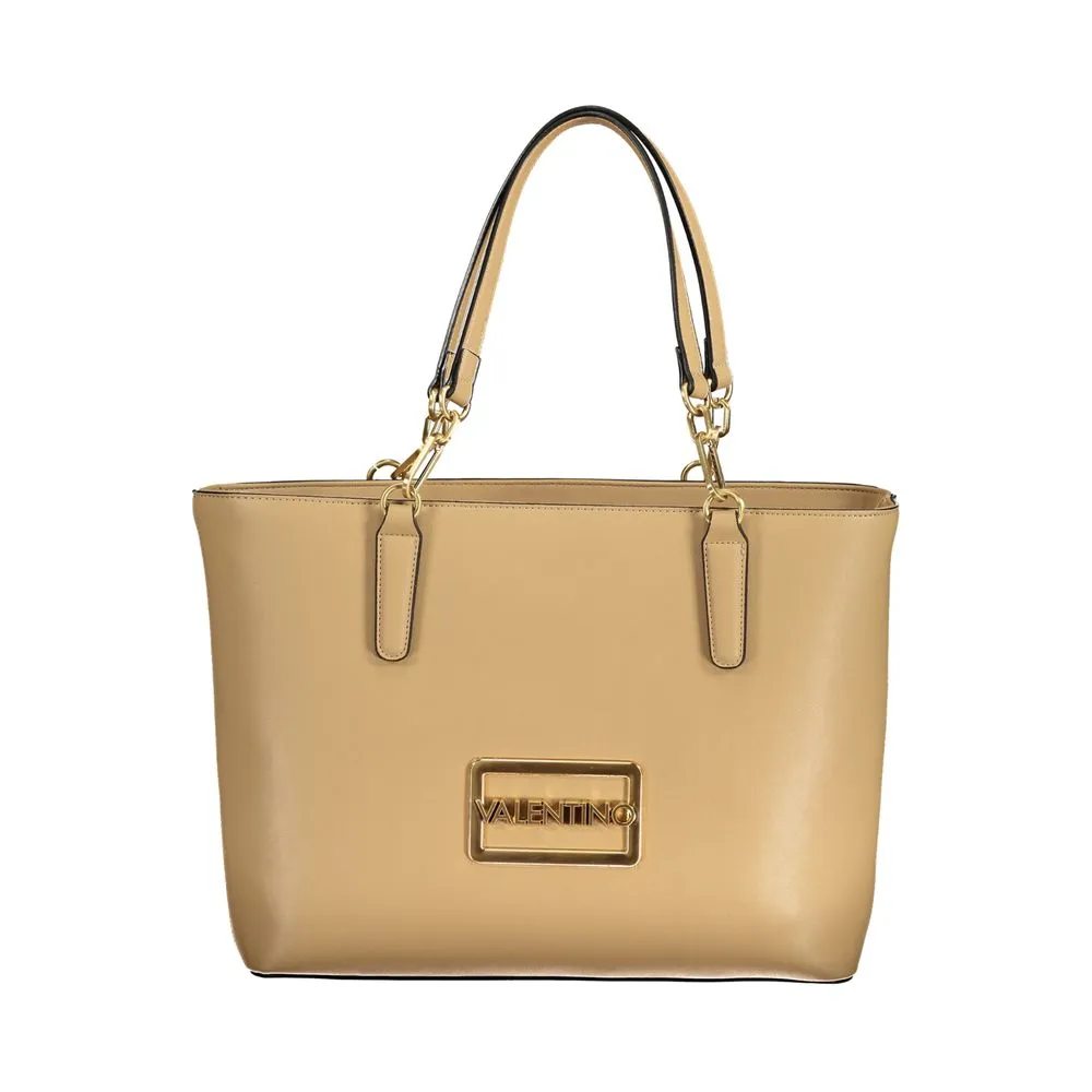 Valentino Bags Women's Beige Polyethylene Handbag