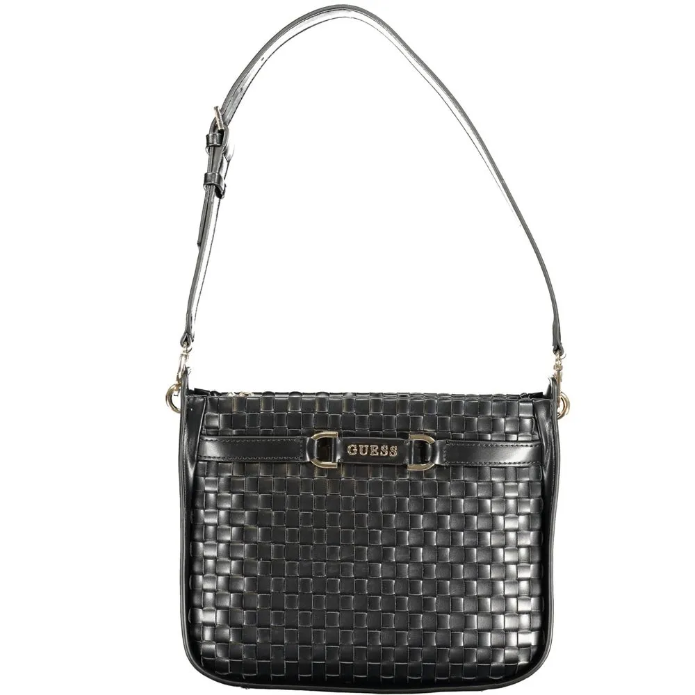 Guess Jeans Women's Black Polyethylene Handbag